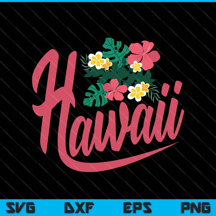 Hawaii familievakantie bijpassende SVG PNG snijden afdrukbare bestanden