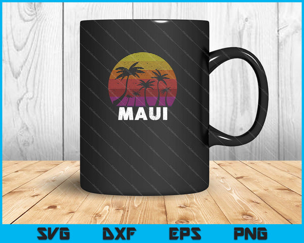Hawaii Maui SVG PNG snijden afdrukbare bestanden