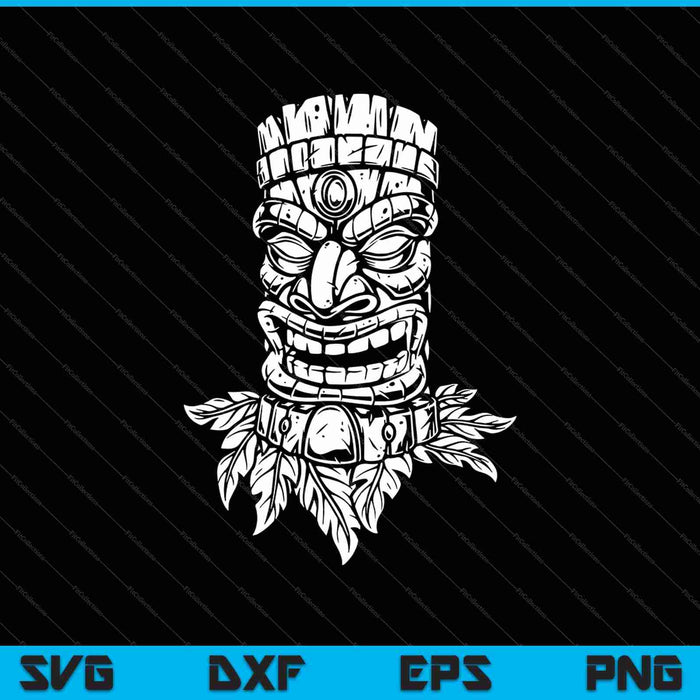 Hawaii Tiki SVG PNG Cutting Printable Files