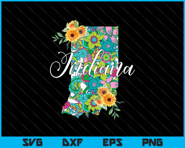 Indiana SVG cut file