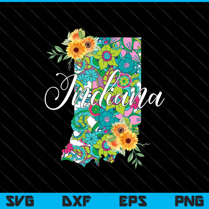 Indiana SVG PNG snijden afdrukbare bestanden