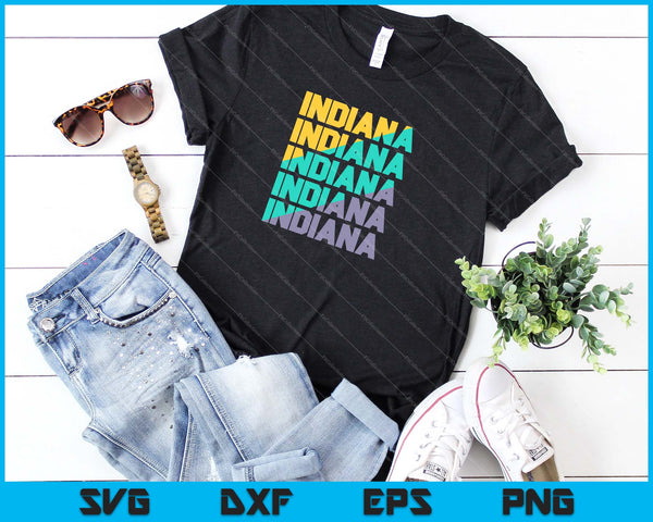INDIANA SVG PNG Cortar archivos imprimibles - on a t-shirt