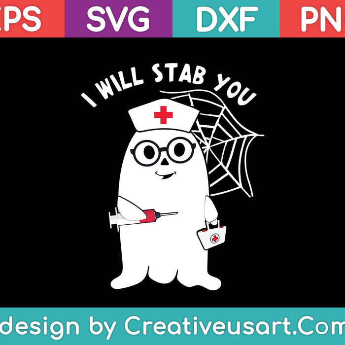 I Will Stab You SVG PNG Cutting Printable Files
