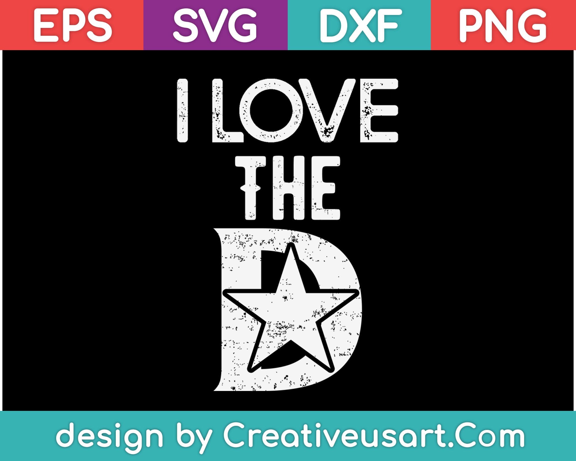 I love The D SVG Files – creativeusarts