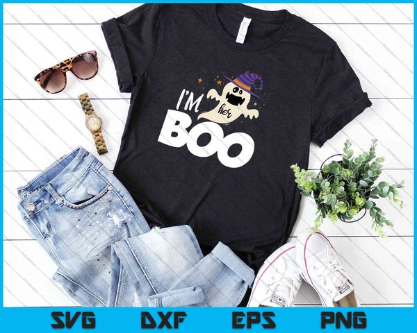 Ik ben haar Boo SVG PNG snijden afdrukbare bestanden - on a t-shirt