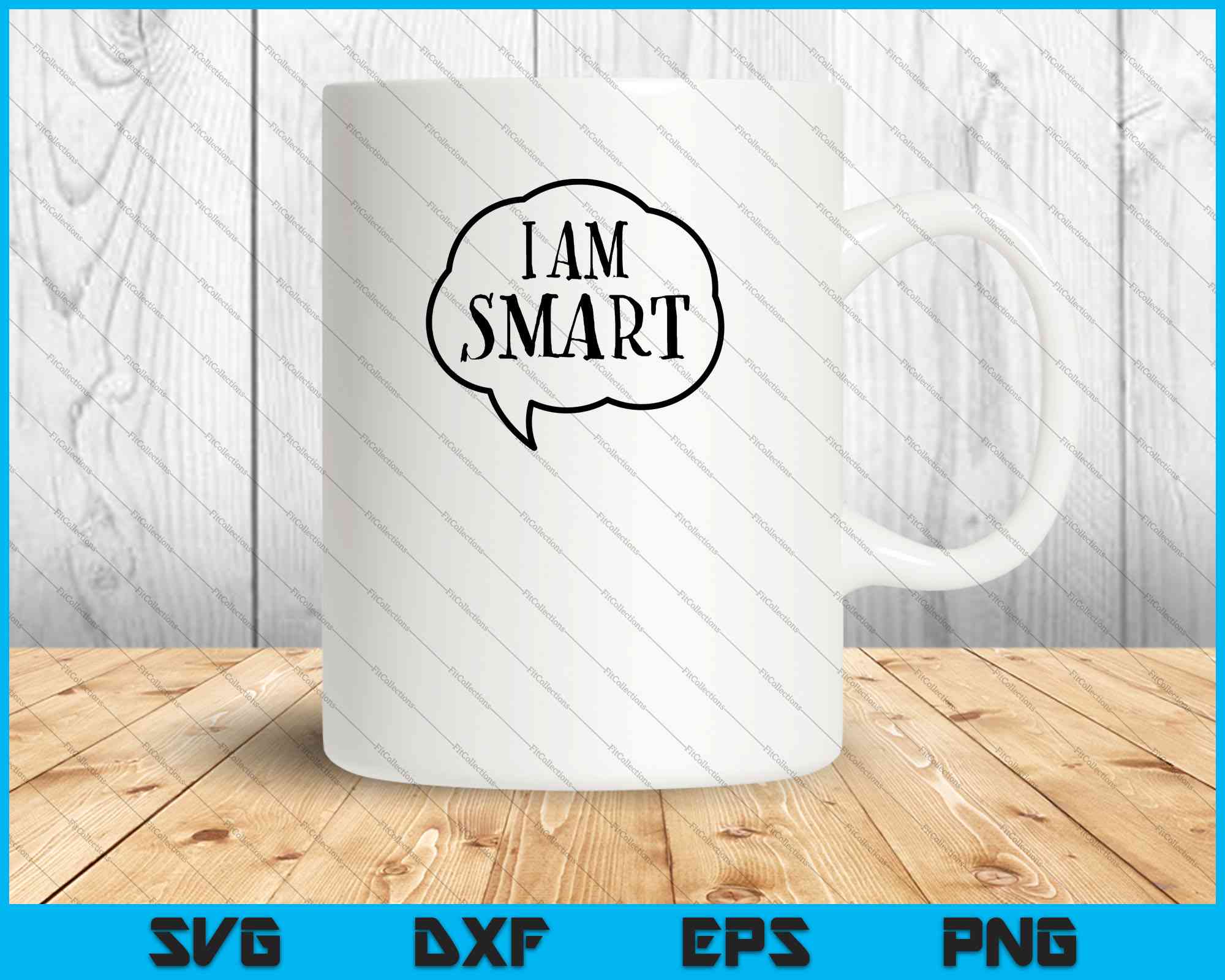 I am Smart SVG PNG Files – creativeusarts