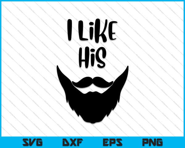 I like his Beard SVG PNG Cutting Printable Files