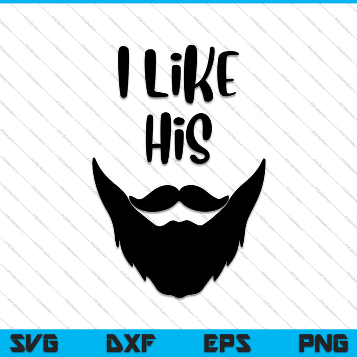 I like his Beard SVG PNG Cutting Printable Files