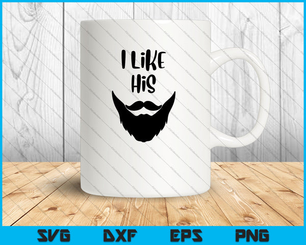 I like his Beard SVG PNG Cutting Printable Files