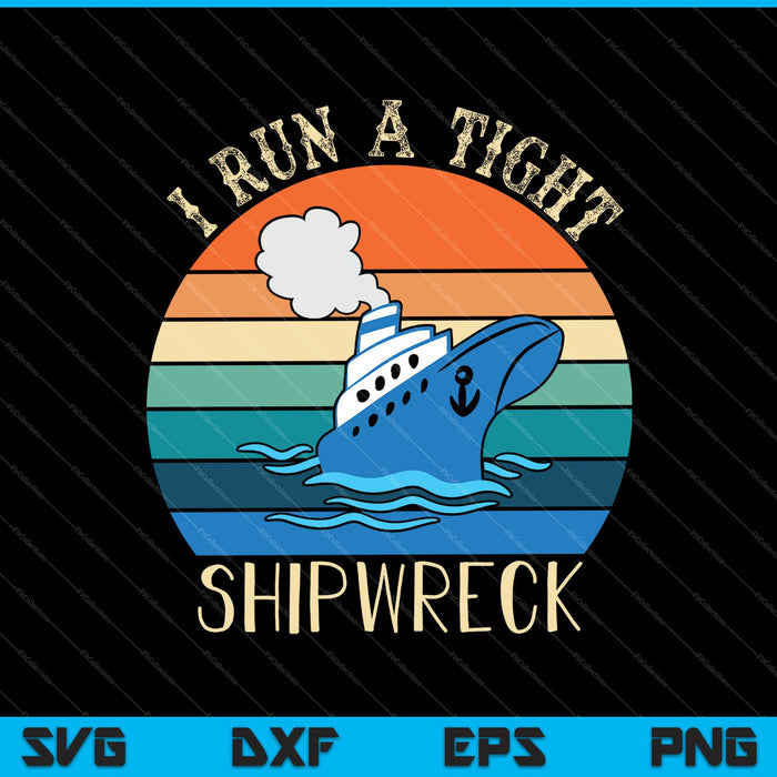 Ik run een strak scheepswrak SVG PNG snijden afdrukbare bestanden