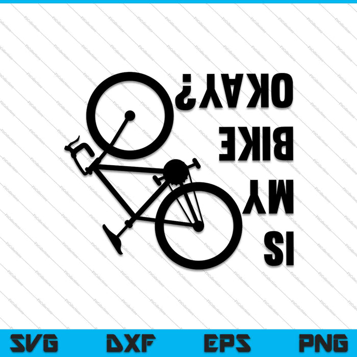 ¿Está bien mi bicicleta SVG PNG cortando archivos imprimibles?