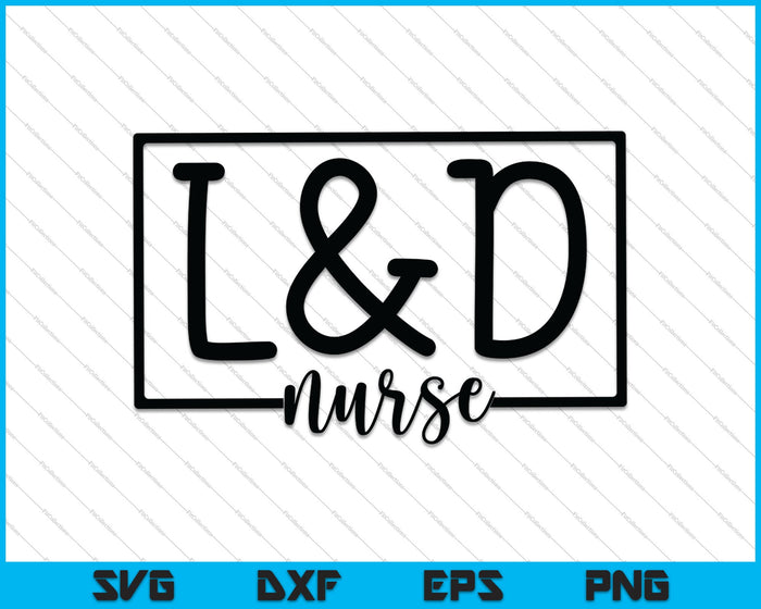 Labor Delivery Nurse SVG PNG Cutting Printable Files