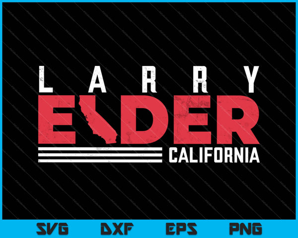 Larry Elder California USA SVG PNG Cutting Printable Files