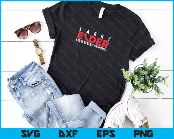 Larry Elder California EE.UU. SVG PNG Cortar archivos imprimibles - on a t-shirt