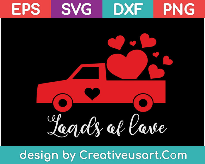 Loads Of Love SVG PNG Cutting Printable Files