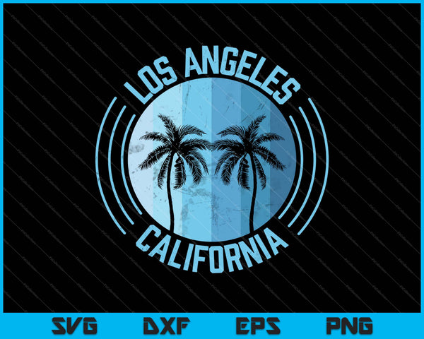 Los Angeles California SVG PNG Cutting Printable Files