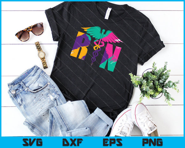 Lovely RN Registered Nurse Tie Dye SVG PNG Cutting Printable Files - on a t-shirt