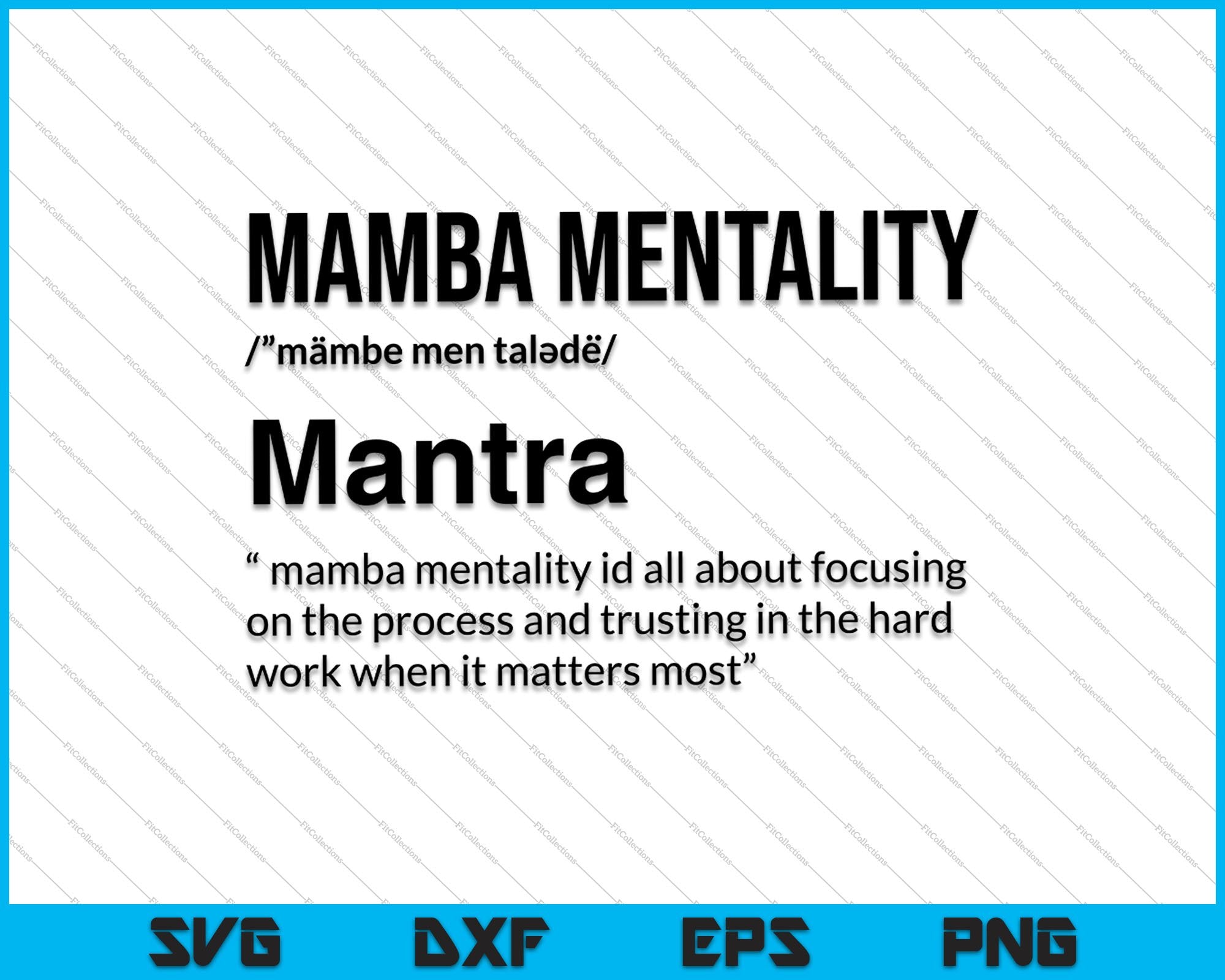 Mamba Mentality Motivational Quote Inspirational' Men's T-Shirt