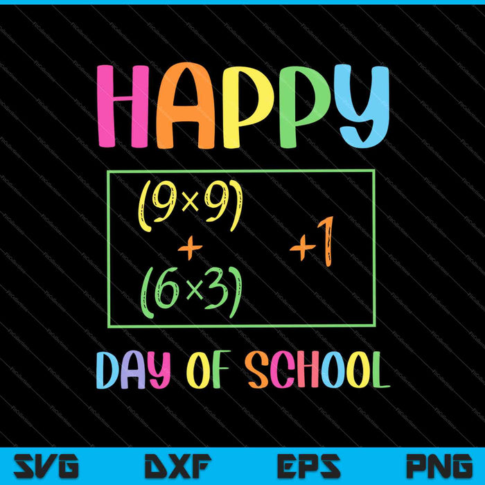 Fórmula matemática 100 días de escuela camisa maestro SVG PNG cortando archivos imprimibles