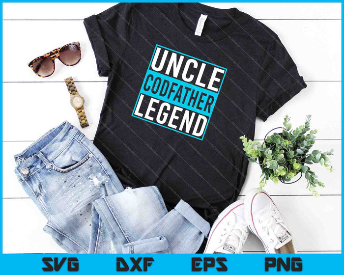 Mens Uncle Godfather Legend SVG PNG Cutting Printable Files