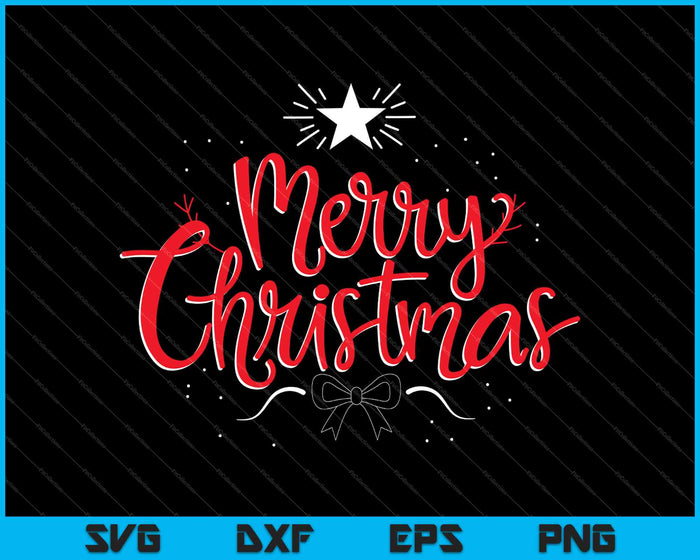 Merry Christmas svg, Christmas SVG PNG Cutting Printable Files
