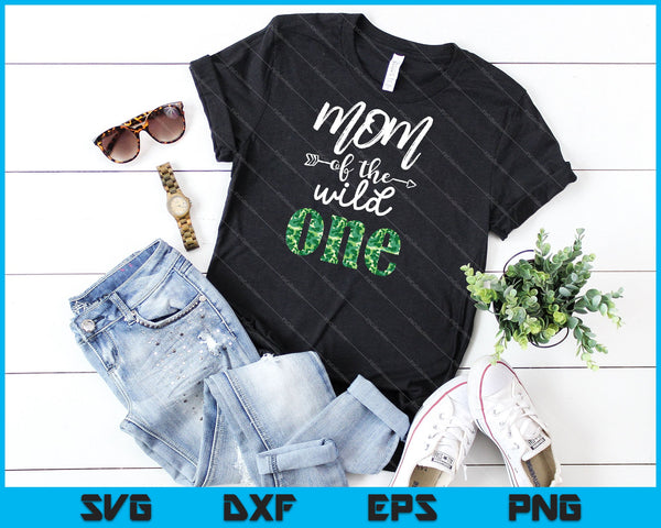 Moeder van de wilde één SVG PNG snijden afdrukbare bestanden - on a t-shirt