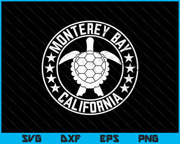 Monterey Bay California SVG PNG Cortar archivos imprimibles