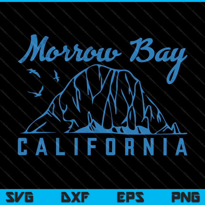 Morro Bay California SVG PNG Cutting Printable Files