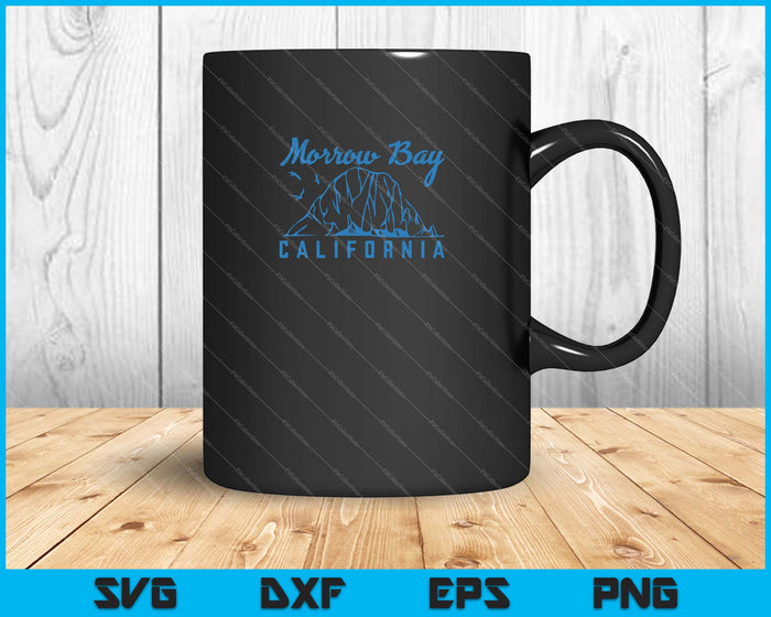 Morro Bay California SVG PNG Cutting Printable Files