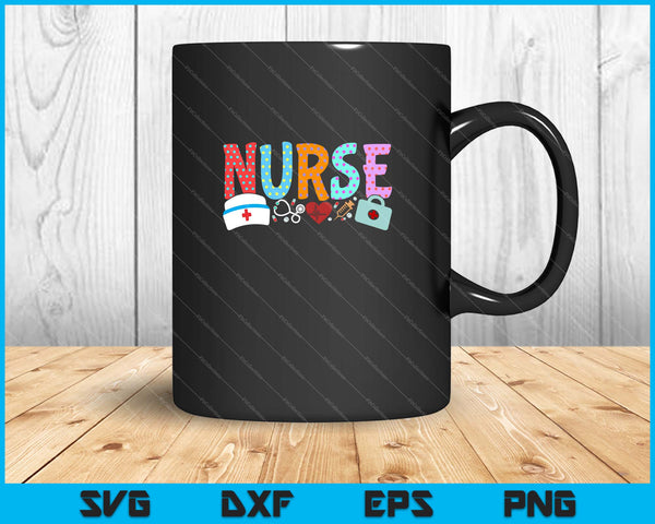 NURSE'S DAY Nurse Life NURSE WEEK 2023 Vrouwen SVG PNG Snijden afdrukbare bestanden