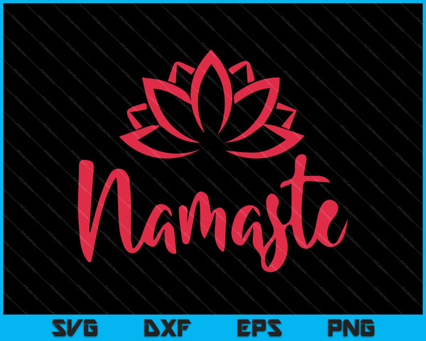 Namaste Workout SVG PNG Cutting Printable Files