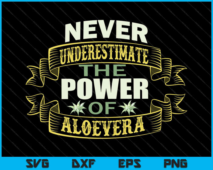 Nunca subestimes el poder de los archivos SVG PNG de Aloe Vera