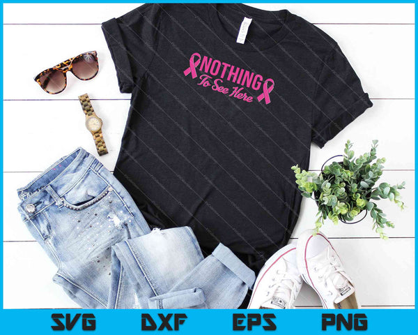 Niets te zien hier SVG PNG snijden afdrukbare bestanden  - on a t-shirt