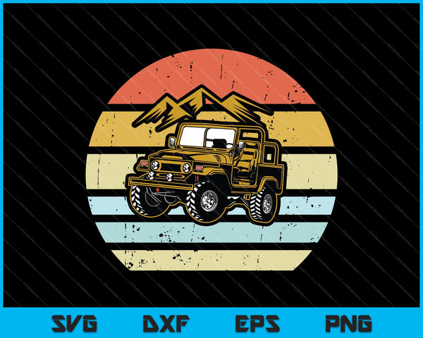 Off Road SVG PNG cortando archivos imprimibles