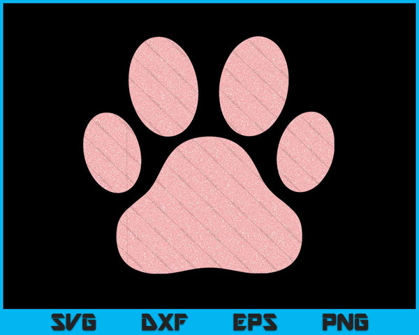 Dog Paw SVG PNG Cutting Printable Files