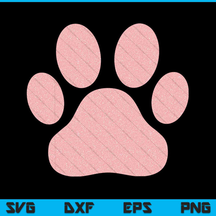Hond Paw SVG PNG snijden afdrukbare bestanden