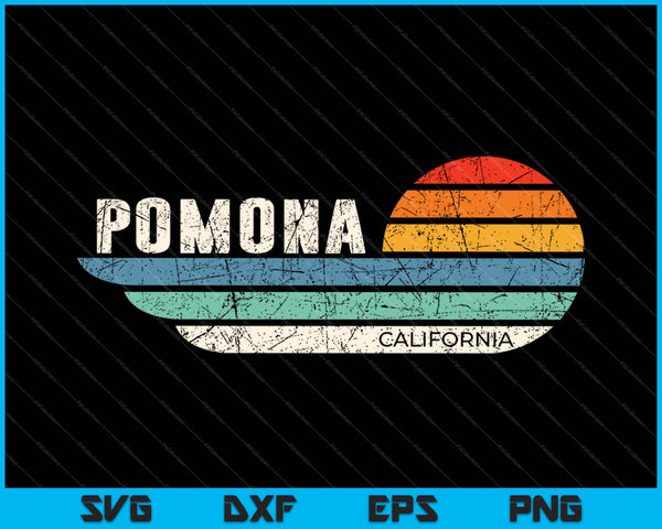 Pomona California SVG PNG Cortar archivos imprimibles