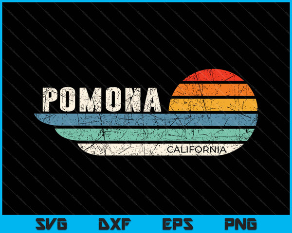 Pomona Californië SVG PNG snijden afdrukbare bestanden