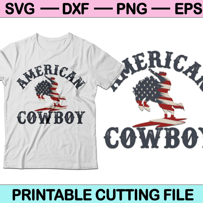 American Cowboys SVG PNG Digital Cutting Files