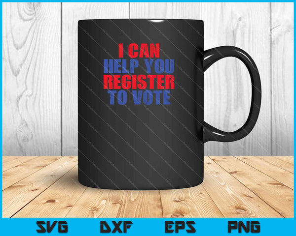 Register To Vote Voter Registration 2024 Election SVG PNG Cutting Printable Files