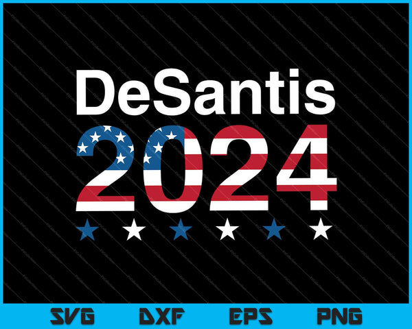 Ron DeSantis 2024 Elecciones Presidenciales Republicano Florida SVG PNG Archivos
