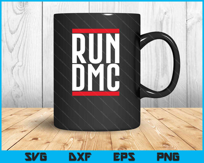 Run DMC Official Logo SVG PNG Cutting Printable Files