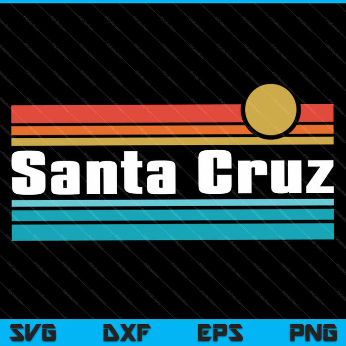 Santa Cruz SVG PNG Cutting Printable Files
