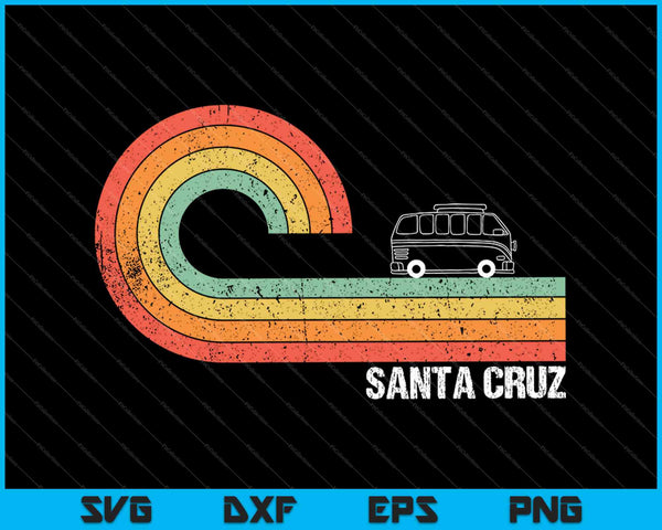 Santa Cruz divertido SVG PNG cortando archivos imprimibles