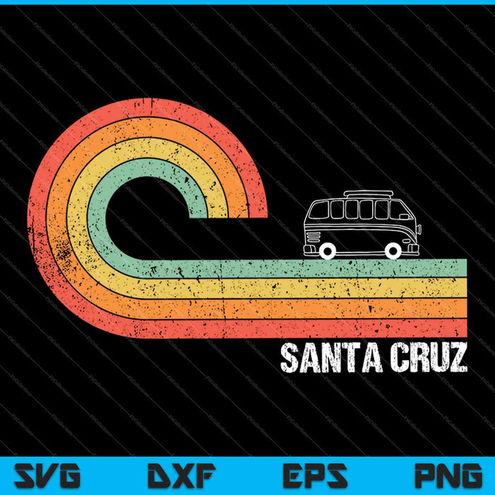 Santa Cruz Funny SVG PNG Cutting Printable Files