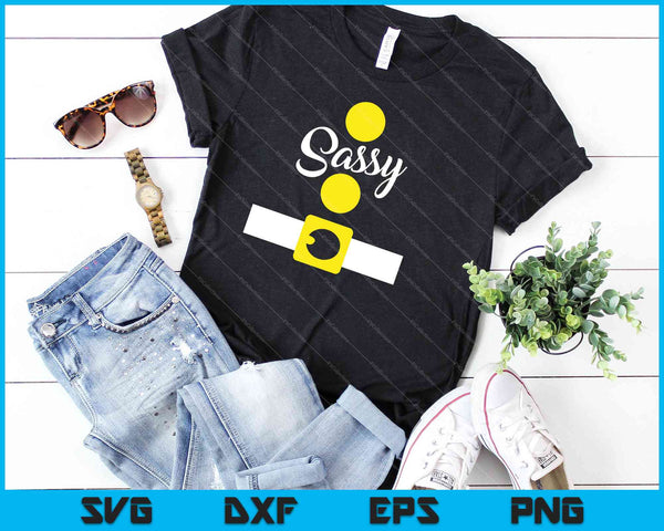 Sassy Dwarf Halloween Costume Shirt, Matching Dwarves Set SVG PNG Cutting Printable Files - on a t-shirt