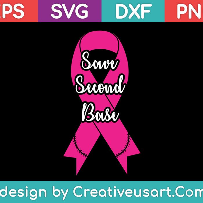 Save Second Base SVG PNG Cutting Printable Files