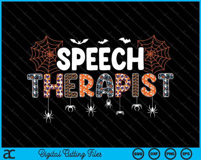 Speech Therapist Halloween Costume SVG PNG Cutting Printable Files