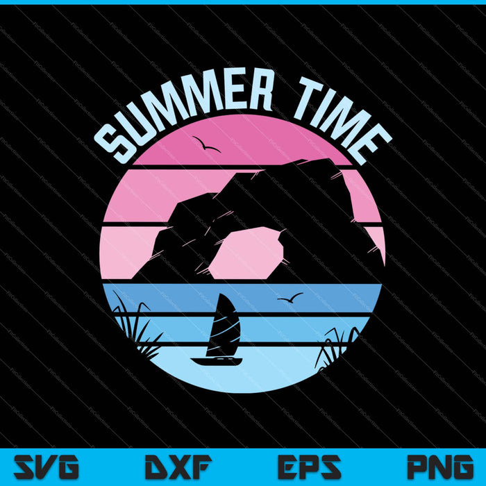 Summer Time California USA SVG PNG Cutting Printable Files