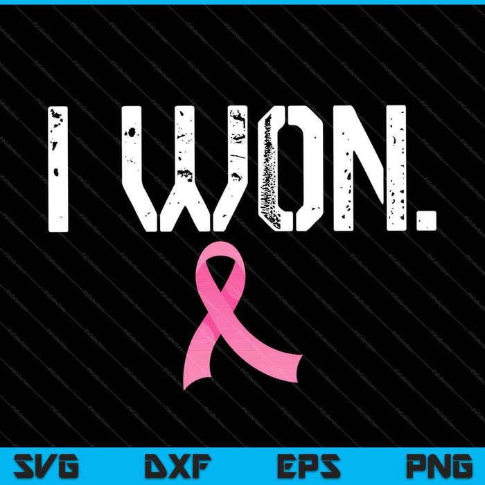 Sobreviviente de cáncer de mama SVG PNG cortando archivos imprimibles